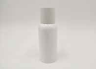 Biały kolor Plastikowe butelki kosmetyczne Balsam Tonik Woda Butelka w kształcie bostonu