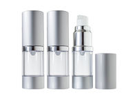 Airless Butelki kosmetyczne w kolorze srebrnym Dostosowane 15 ml - 30 ml Łatwe do przenoszenia