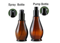 30 ml Szklane butelki kosmetyczne Tłoczenie na gorąco Kod HS 70109090 Z pompką natryskową