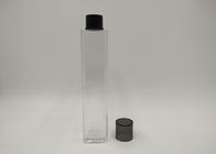 100 ml Slim Square Cosmetic PET Butelki Sitodruk z podwójną zakrętką