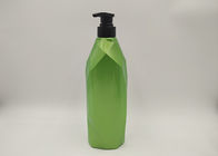 Puste luksusowe butelki kosmetyczne, niepowtarzalny kształt pryzmatycznej butelki PET
