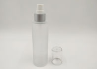 Cosmtic PET Plastikowy matowy matowy pierścień w sprayu Sliver 100 ml Butelka do prania ręcznego do pakowania