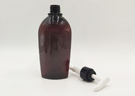 Butelki kosmetyczne PET w kolorze bursztynowym na zamówienie do dezynfekcji rąk