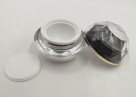 30g akrylowe słoiki na kosmetyki, plastikowy kremowy słoik okrągły / kwadratowy kształt