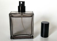 Luksusowy kwadratowy 100 ml napełniana butelka perfum, butelka perfum w sprayu OEM / ODM