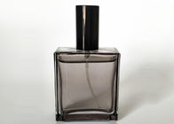 Luksusowy kwadratowy 100 ml napełniana butelka perfum, butelka perfum w sprayu OEM / ODM