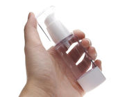 Airless Butelki kosmetyczne o wysokiej przezroczystości 15 ml - 50 ml OEM / ODM do surowicy
