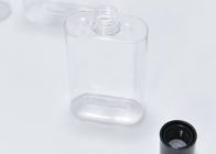 250 ml przezroczysta plastikowa butelka PETG Druk tłoczony na gorąco z zakrętką