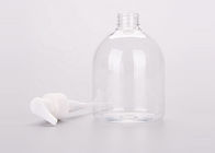 Przezroczyste plastikowe butelki PET o pojemności 500 ml z pompką do mycia rąk