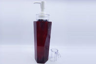 Nieregularne kwadratowe plastikowe butelki kosmetyczne 400 ml z pompką do balsamu