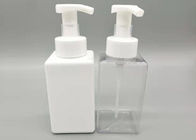 500 ml Kwadratowa ręczna dezynfekcja mydła Butelka z tworzywa sztucznego PET do czyszczenia twarzy