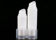 Luksusowe 30 ml bezpowietrzne butelki kosmetyczne Biała plastikowa butelka próżniowa