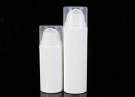 Luksusowe 30 ml bezpowietrzne butelki kosmetyczne Biała plastikowa butelka próżniowa