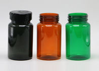 4 uncje 100 ml bursztynowych plastikowych butelek kosmetycznych z klapką