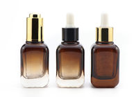 30 ml Amber Square Szklane butelki kosmetyczne do serum z olejkami eterycznymi