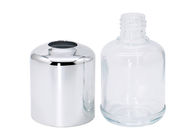 Srebrne szklane butelki kosmetyczne o pojemności 30 ml 50 ml do produktów do pielęgnacji osób