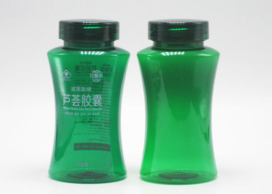 5 uncji 150 ml Zielone plastikowe butelki PET do opieki zdrowotnej z klapką