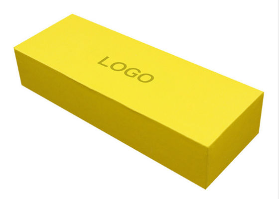 Kwadratowe złote ozdobne pudełka do pakowania Surowiec papierowy Pudełko z sztyftem