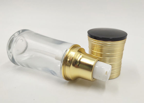 30 ml przezroczyste szklane butelki kosmetyczne Przenośne