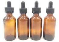50 ml Butelki kosmetyczne ze szkła oranżowego przenośne do pakowania perfum