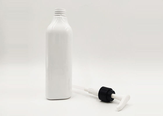 350 ml kwadratowe niestandardowe butelki kosmetyczne Plastik PET