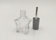 Pusty szklany kształt małego lakieru do paznokci Butelka Materiał szklany Łatwy do przenoszenia