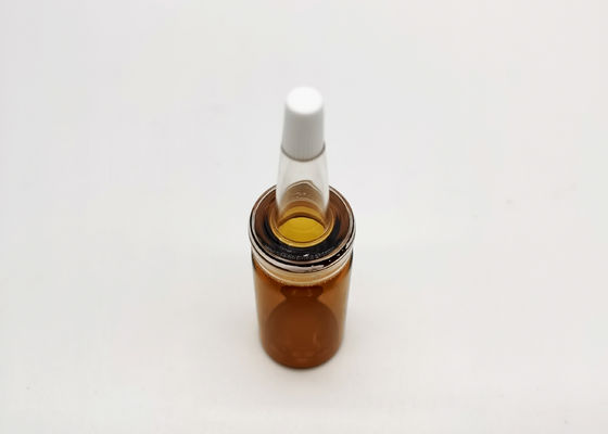 Perłowy połysk Amber Color Szklana butelka kosmetyczna 10 ml