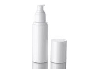 Biała plastikowa butelka do pakowania kosmetyków o pojemności 100 ml z zakrętką