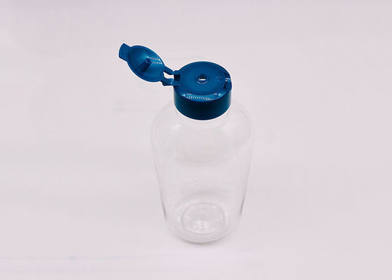 Płaski kształt 400 ml plastikowej butelki do pakowania PET z pokrywką Flip Top