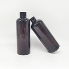 Niestandardowe 300 ml bursztynowe plastikowe butelki kosmetyczne na toner